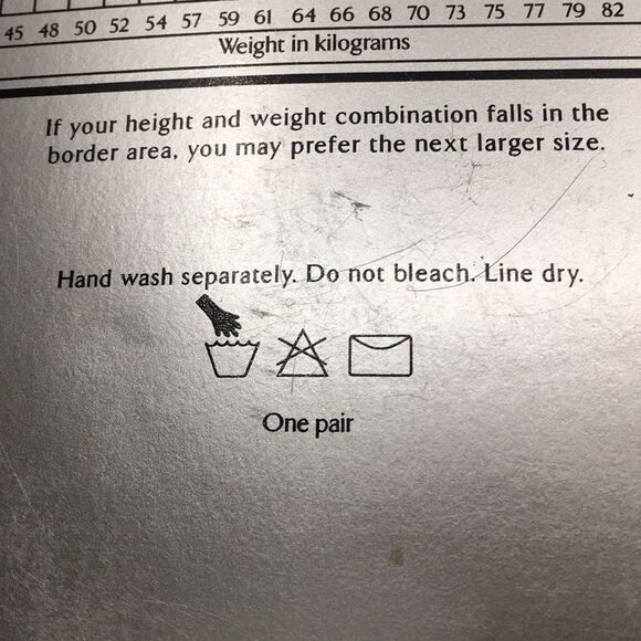 Vintage Victoria’s Secret Matte Opaque Pantyhose Tights Jet Black Sz Small - Picture 8 of 12